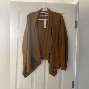 Zenobia Brown Women's Suede Jacket